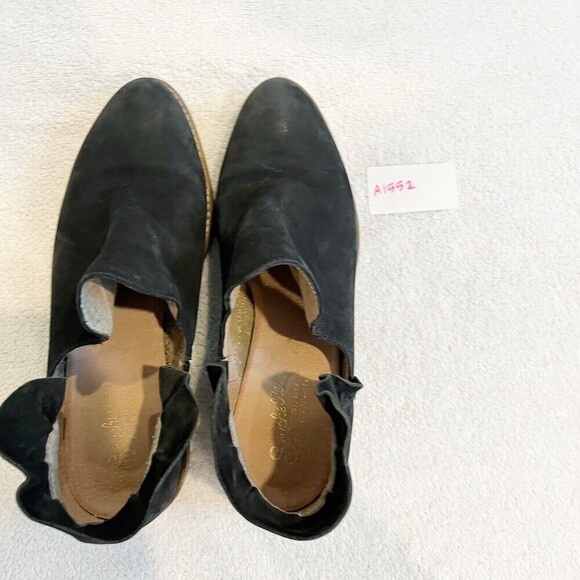 Seychelles Women’s Black Ankle Bootie 8 Renouned Ruffle Short Boot Boho Academia - Picture 12 of 16